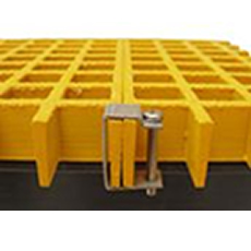 Safety Yellow Pickett Style Fiberglass Guardrail System